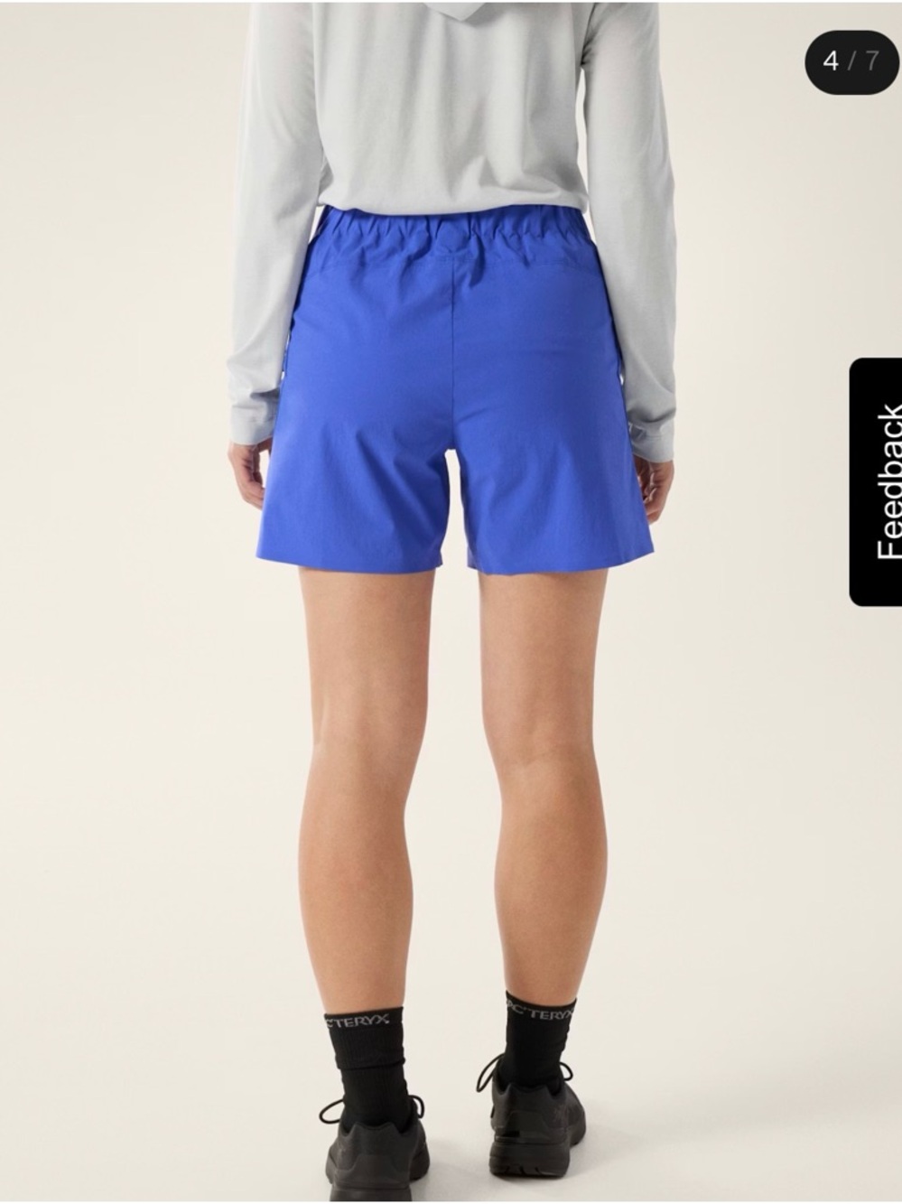 Arc’teryx AESTAS SHORT 5.5" WOMEN'S Black - Picture 3 of 3